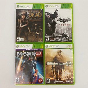 Xbox 360 Lot of 4 Video Games